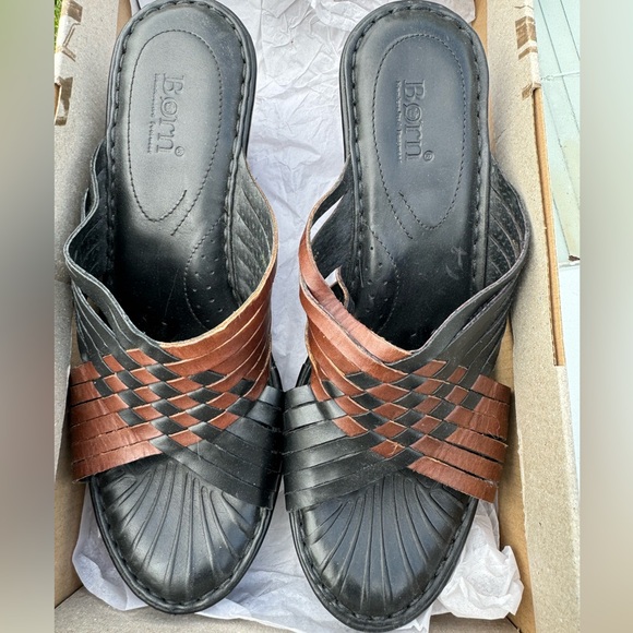 Born woven wedge sandals - Picture 1 of 5